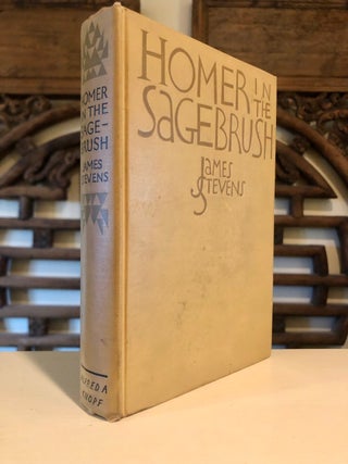 Homer in the Sagebrush - Author's Copy, w/Lavish Inscription to his Wife