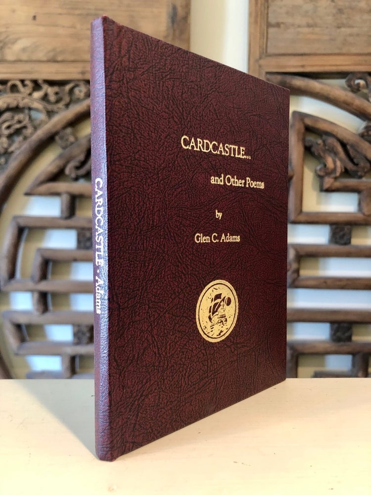 Item #4780 Cardcastle and Other Poems - Second Book from the Press. YE GALLEON PRESS, Glen ADAMS.