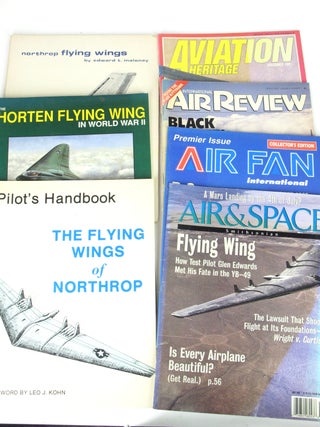 Item #4858 Several Publications Devoted to the Flying Wing, 1980-1997. Aviation History