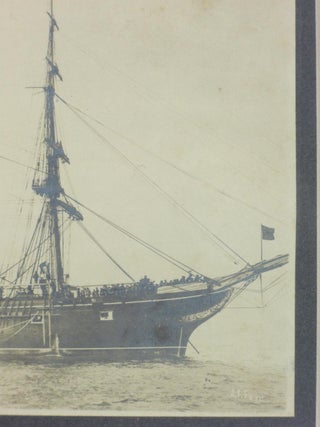 Unidentified Armed Steamship Photograph by Portland, Oregon Photographer John Ford, 1900