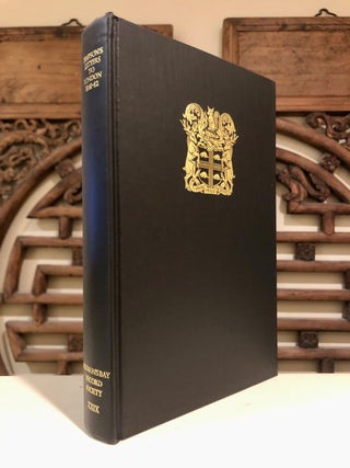 London Correspondence Inward from Sir George Simpson 1841-1842 [Jacket Title:] Simpson's Letters to London 1841-1842