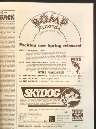 Who Put the BOMP! No. 15 Spring '76