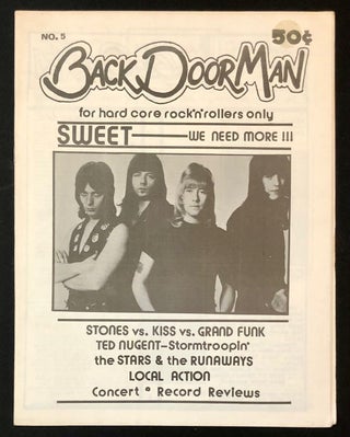 Item #5066 Back Door Man For Hard Core Rock-n-Rollers Only #5. Freddie Patterson, Phast Phreddie