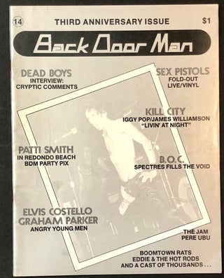 Item #5068 Back Door Man #14 March/April 1978 (Dead Boys cover). Freddie Patterson, Phast Phreddie