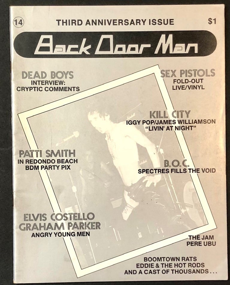 Item #5068 Back Door Man #14 March/April 1978 (Dead Boys cover). Freddie Patterson, Phast Phreddie.