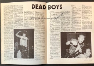 Back Door Man #14 March/April 1978 (Dead Boys cover)