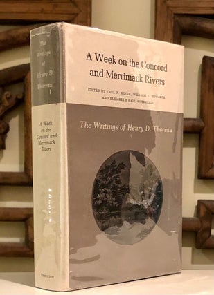 Item #5095 A Week On The Concord And Merrimack Rivers. Henry D. Carl F. Hovde THOREAU, Elizabeth...