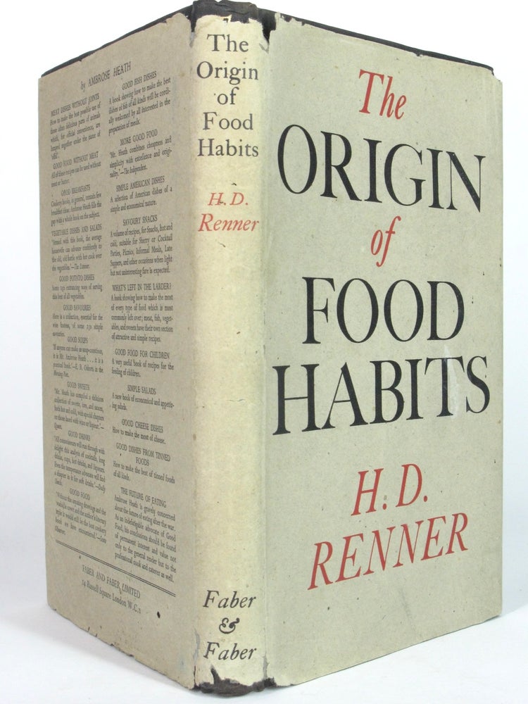 Item #5107 The Origin of Food Habits. H. D. RENNER.