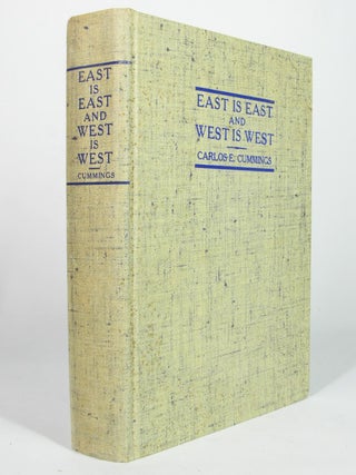 Item #5159 East is East and West is West; Some Observations on the World's Fairs of 1939 by One...