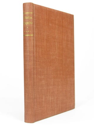 Item #5210 Bibliotheca Typographica In usum eorum qui Libros amant: A List of Books About Books....