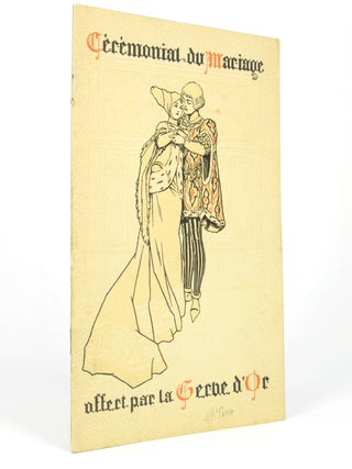 Item #5235 Cérémonial du Mariage offert par la Gerbe d'Or. Trade Catalog - Jewelry