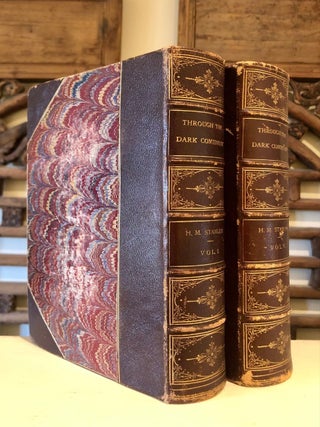 Through the Dark Continent or the Sources of the Nile Around the Great Lakes of Equatorial Africa and Down the Livingstone River to the Atlantic Ocean - FIRST Ed. complete in two vols.