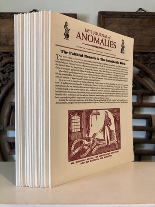 Item #5323 Jay's Journal of Anomalies [Publisher William Dailey's Personal Set, Complete in 16...