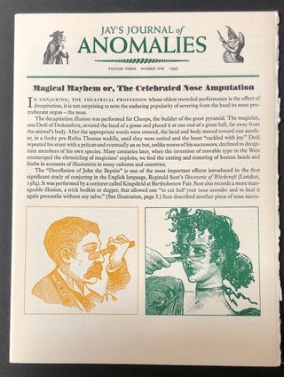 Jay's Journal of Anomalies [Publisher William Dailey's Personal Set, Complete in 16 Issues, with Prospectus Included]