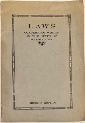 Laws Concerning Women in the State of Washington