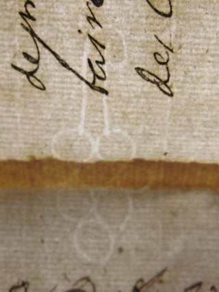 Letter to l'Abbé Alari 23 Juin 1723