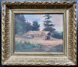 Item #5361 Original Oil Painting by Denver Painter Henrietta Bromwell. H. E. BROMWELL, Henrietta...