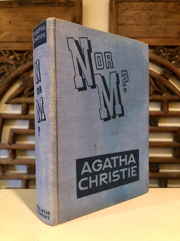 Item #5425 N or M? Agatha CHRISTIE.