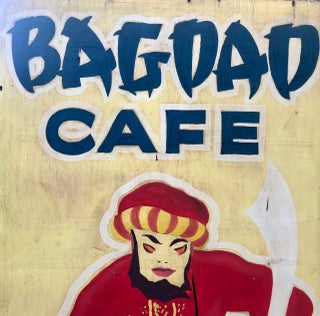 1950s Restaurant Sign from Seattle's Bagdad Cafe