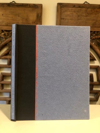 Portfolio of Three Small Press Publications that Won the 1983 Washington State Governor's Art Award for Small Presses: ASHES (Philip Levine/Graywolf Press), REQUIEM (Sam Hamill/Copper Canyon Press) PURELY VISIBLE (Beth Bentley/Sea Pen Press & Paper Mill)