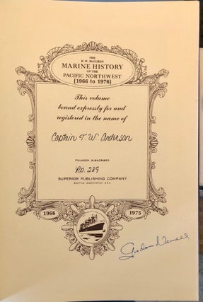 The H. W,. McCurdy Marine History of the Pacific Northwest 1966 to 1976
