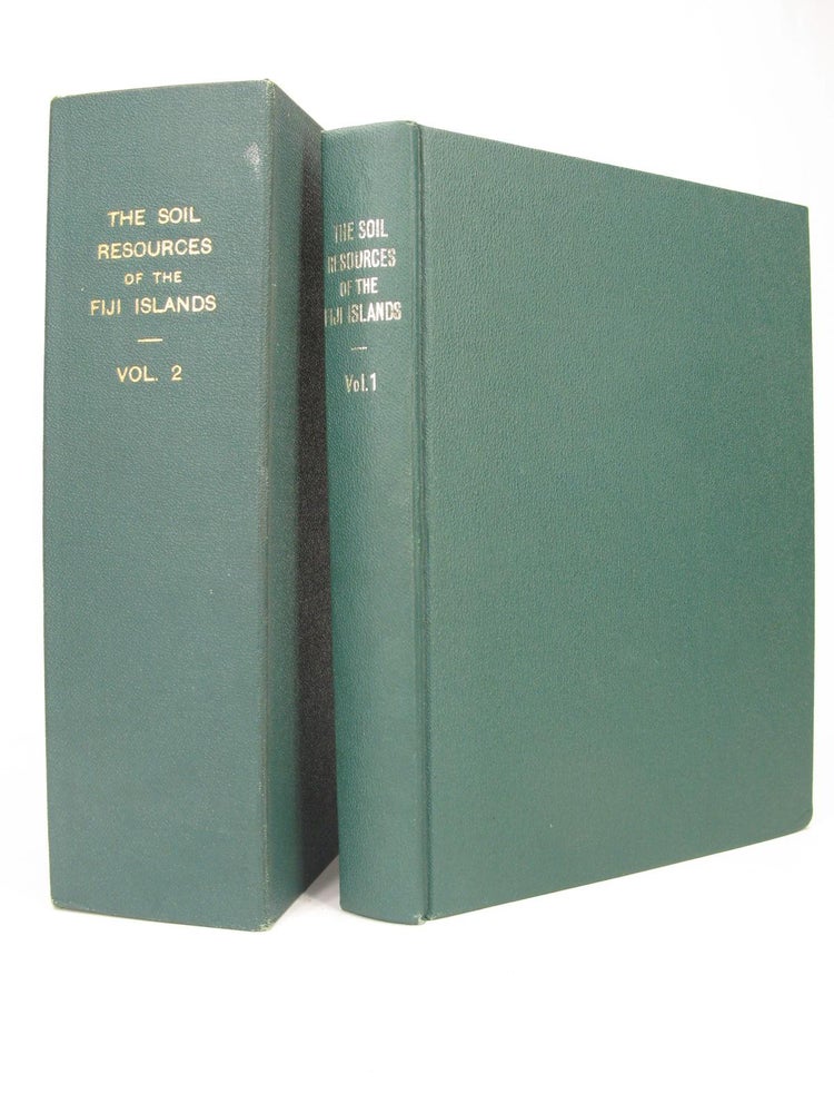 Item #5463 The Soil Resources of the Fiji Islands (Complete In Two Volumes). I. T. TWYFORD, A C. S. WRIGHT.