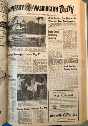 University of Washington Daily [Bound Volume of Issues from Sept. 1959 - Feb. 1960]