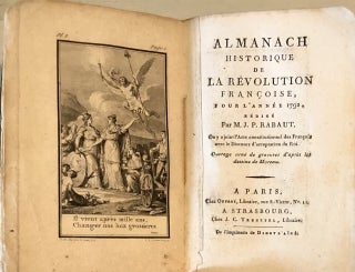 Almanach Historique de la Revolution Françoise, pour l'Anée 1792 ...