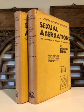 Item #5624 Sexual Aberrations The Phenomena of Fetish in Relation to Sex. Complete Set in Two...