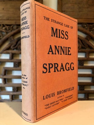 The Strange Case of Miss Annie Spragg [dust jacket title continues:] A Holiday in Italian Baroque