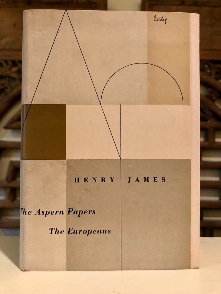 Item #5744 The Aspern Papers / The Europeans [Review Copy]. Henry JAMES.