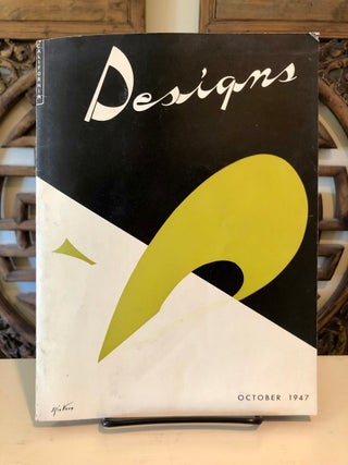 Item #5865 California Designs October 1947, Vol. 1 No. 3 - Featuring the Alvin Lustig Article,...