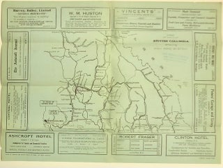 Item #5871 Map of Part of British Columbia Showing Main Road System [Ashcroft Village]. Maps -...
