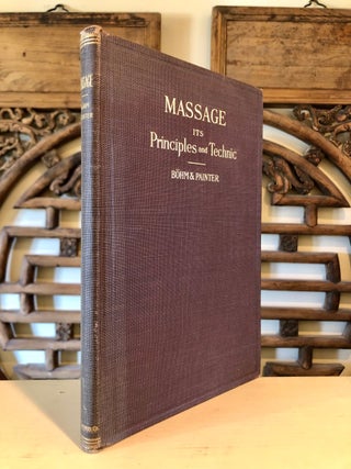 Massage Its Principles and Technic