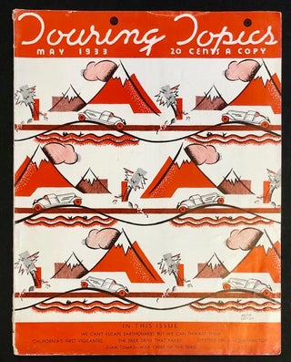 Item #5933 Touring Topics May 1933 Vol. 25 No. 6 [Alvin Lustig First Published Work]. Phil...
