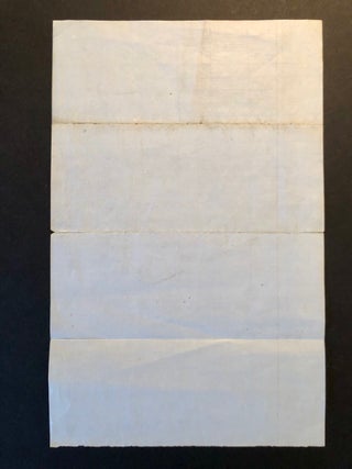 Manuscript Arrest Warrant in Sierra County, 1857