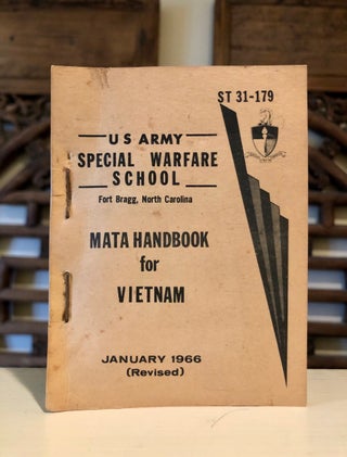 MATA Handbook for Vietnam Special Text 31-179 Including Ephemera