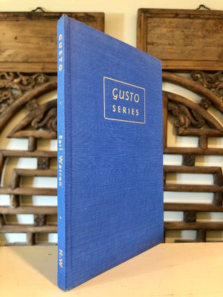 Gusto: a Book of Verse (Gusto Series)