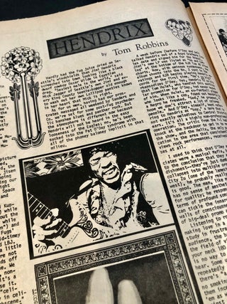 Helix Vol. III No. 1 February 15, 1968 Featuring Jimi Hendrix Article by Tom Robbins