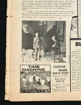 Helix Vol. III No. 3. March 14, 1968. WITH ad for ACLU Pot-Test Case Benefit Featuring Magic Fern and the Time Machine
