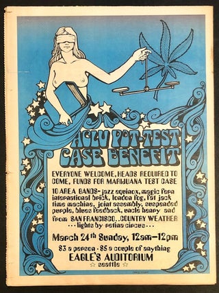 Helix Vol. III No. 3. March 14, 1968. WITH ad for ACLU Pot-Test Case Benefit Featuring Magic Fern and the Time Machine