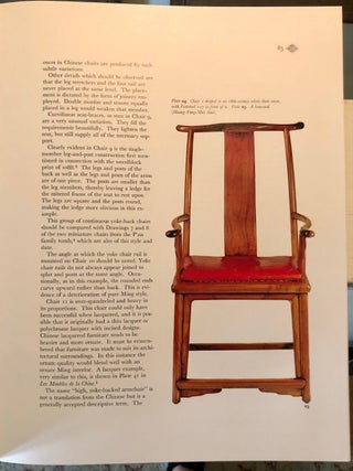 Chinese Furniture Hardwood Examples of the Ming and Early Ch'Ing Dynasties