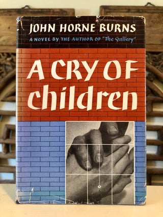 Item #6130 A Cry of Children. John Horne BURNS