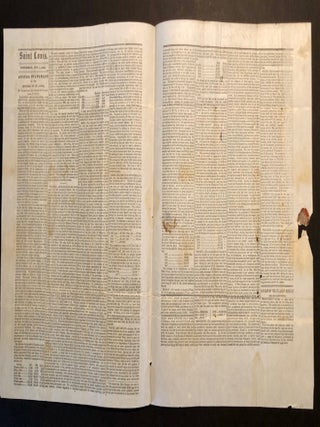 Saint Louis Price-Current Shipping and Commercial List. Vol. VI - No. 1.