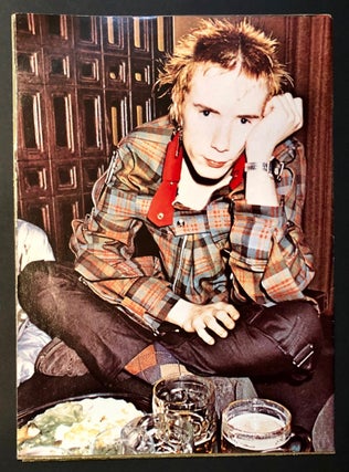 New Wave News with the Sex Pistols featuring large Johnny Rotten [Lydon] Poster