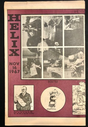 Helix Vol. II No. 5 November 16, 1967: Napoleon - LBJ postcard cover