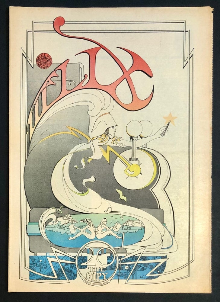 Item #6290 Helix Vol. II No. 9. January 18, 1968: Jacques Moitoret Cover. JOURNALISM - Underground Press - Seattle, Paul DORPAT, Walt Crowley John Cunnick.