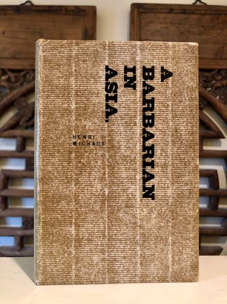 Item #6304 A Barbarian In Asia. Henri Sylvia Beach MICHAUX, with