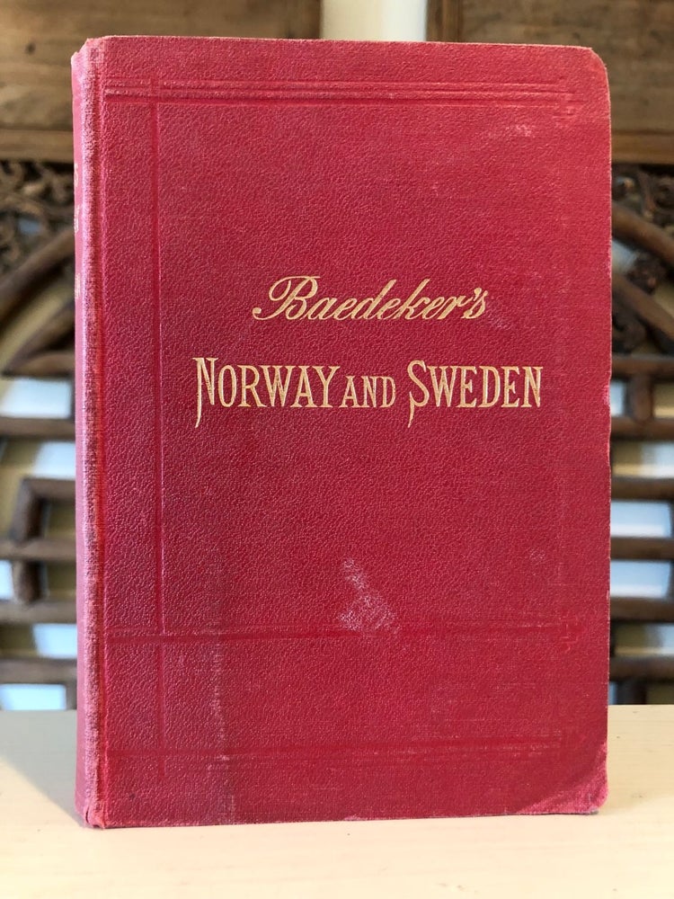 Item #6306 Norway, Sweden and Denmark: Handbook for Travellers. Karl BAEDEKER.