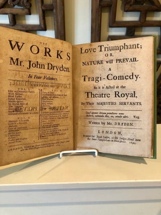 Love Triumphant; Or Nature Will Prevail A Tragi-Comedy. As it is Acted at the Theatre Royal, By Their Majesties Servants.